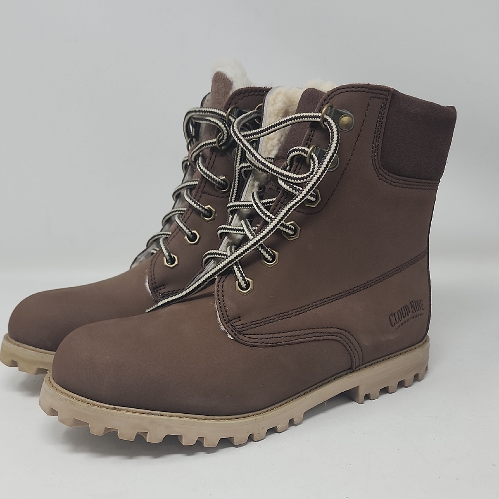 WOMENS CLOUD NINE HIKING THE KINDRA  Brown Boots